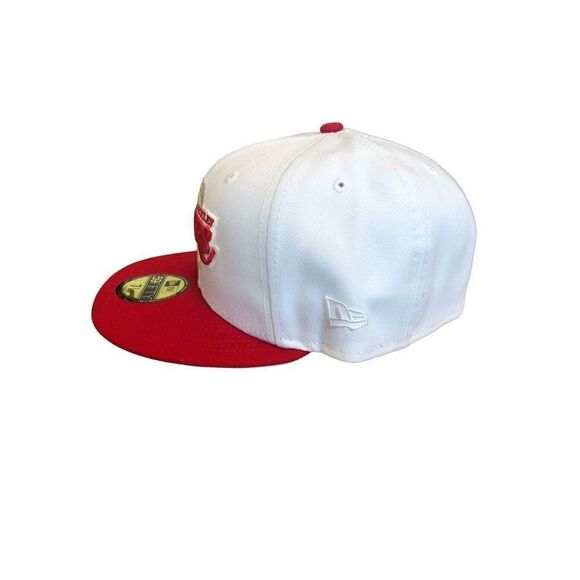 New Era Los Angeles Lakers 59FIFTY 75 Year Fitted Hat Cap Size 7 3/8 - Picture 3 of 5